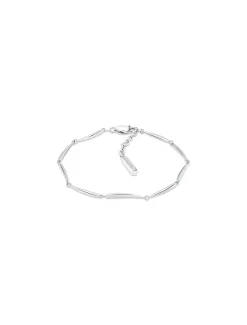 Elongated Drops roestvrijstalen armband