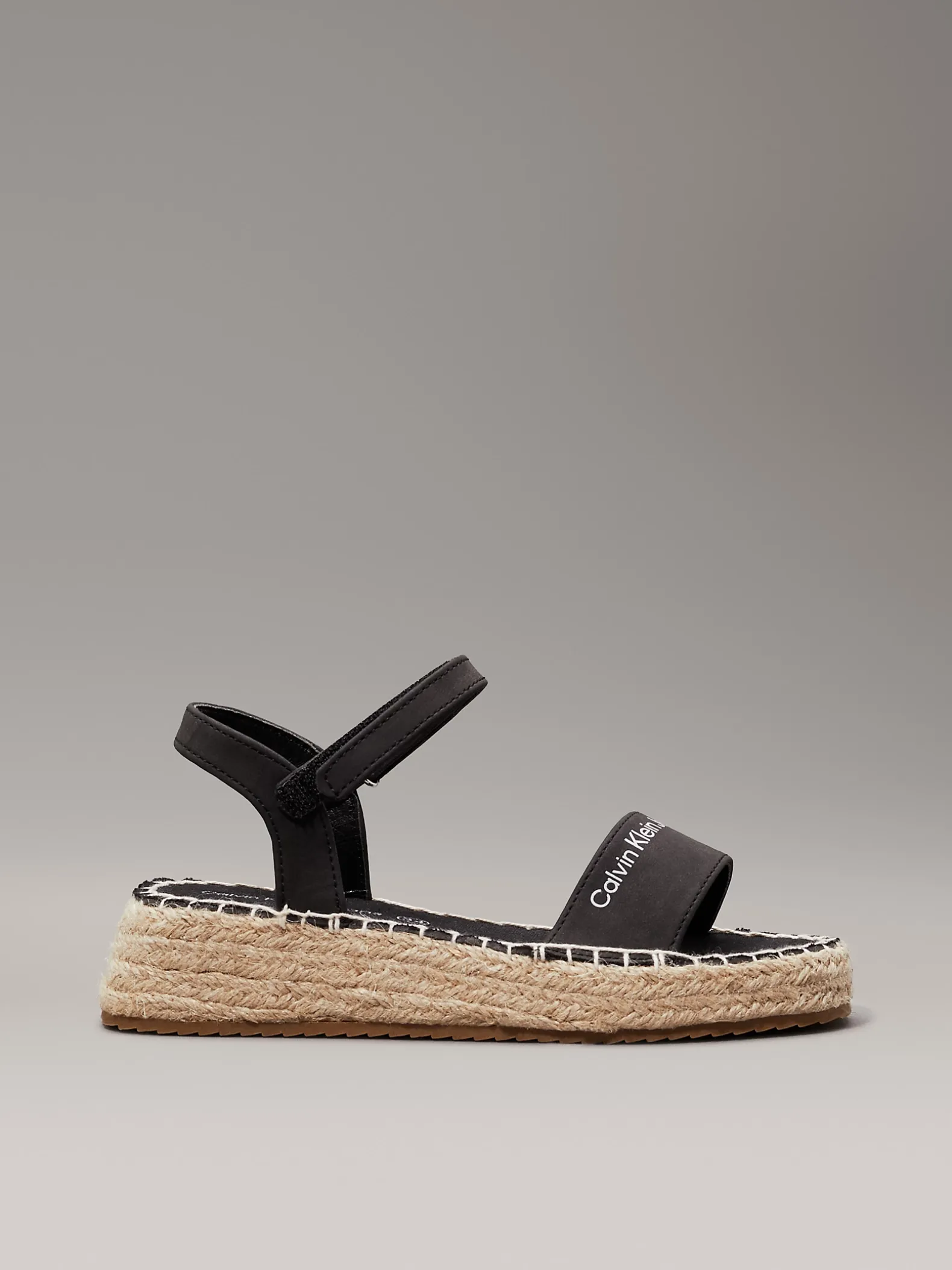Espadrille sandalen voor kinderen met sleehak
