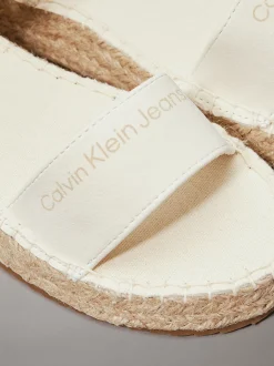 Espadrille sandalen voor kinderen met sleehak