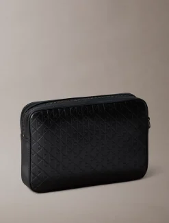 Etui met all-over embleemlogo