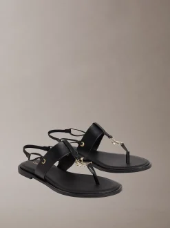 Filomena - Leren slingback sandalen