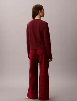 Flanellen pyjamaset