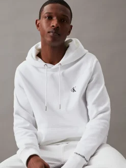 Fleece-katoenmix hoodie