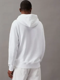 Fleece-katoenmix hoodie