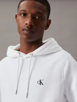 Fleece-katoenmix hoodie