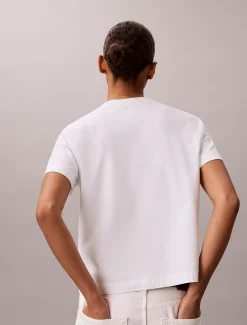 Geborduurd monologo T-shirt