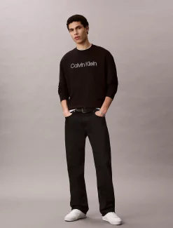 Geborduurd sweatshirt van biologisch katoen