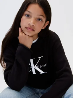Gebreide trui met logo voor kinderen
