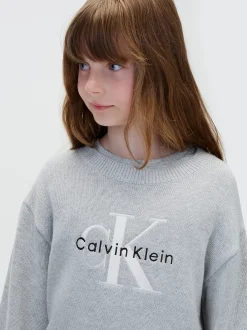 Gebreide trui met logo voor kinderen