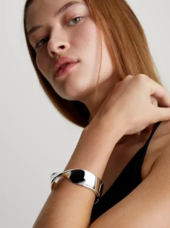 Gedraaide bangle armband