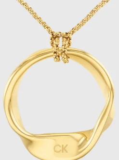 Gedraaide ring hangerketting