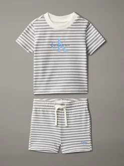 Gestreepte newbornset