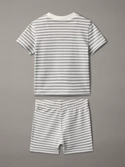 Gestreepte newbornset