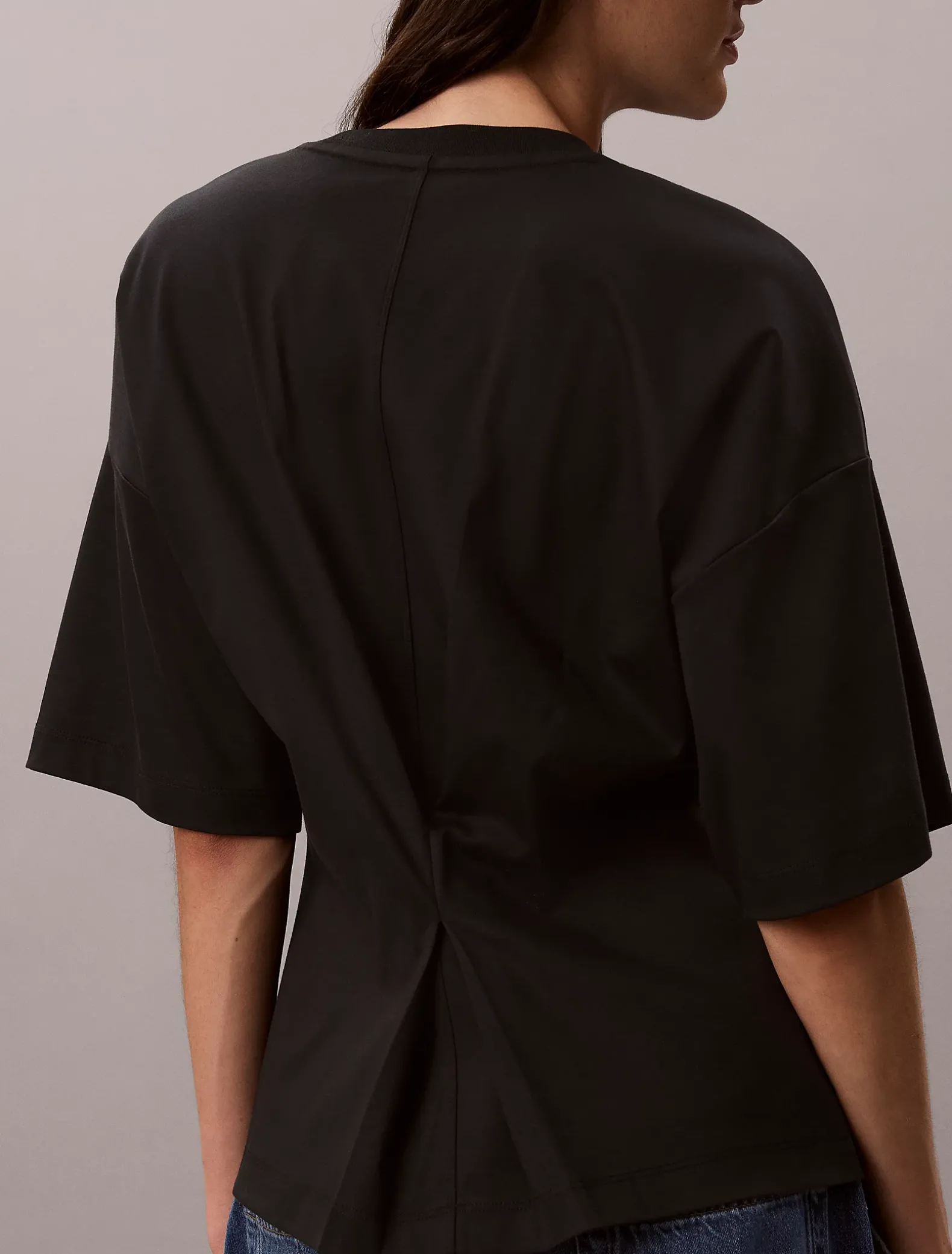 Getailleerd katoenen T-shirt