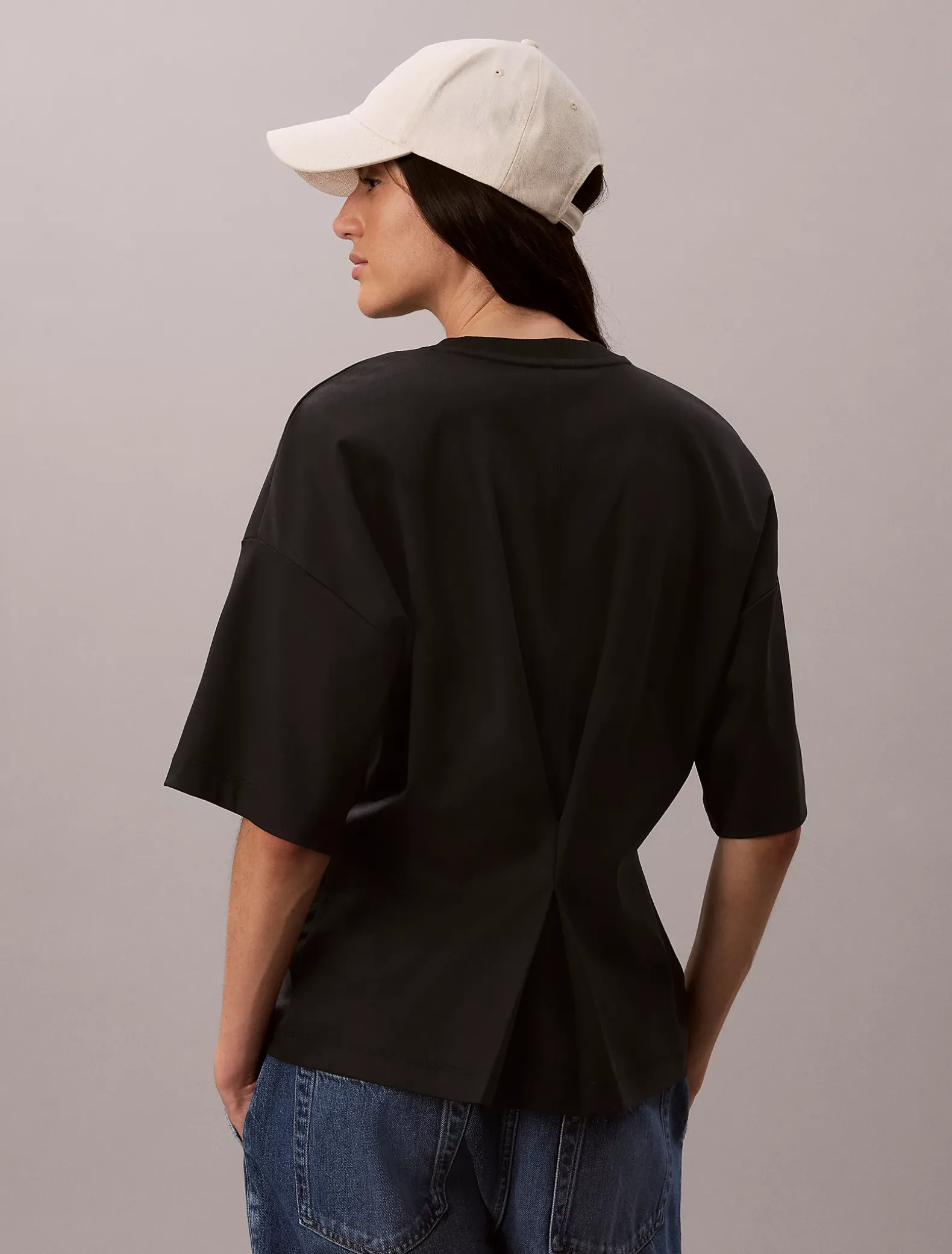 Getailleerd katoenen T-shirt