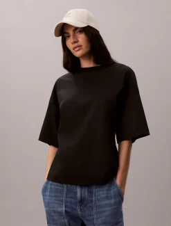 Getailleerd katoenen T-shirt