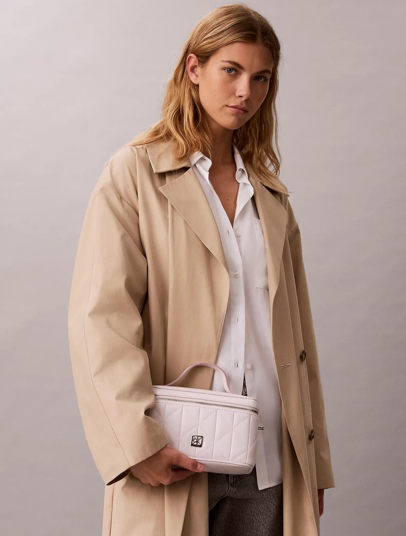 Gewatteerde beauty case