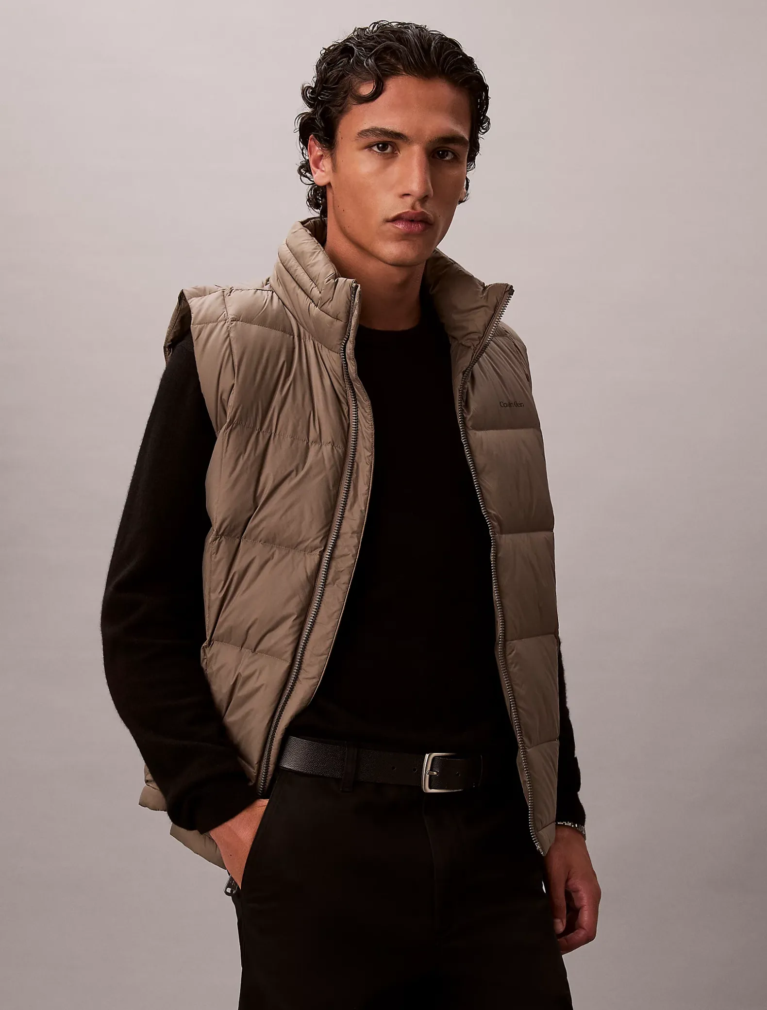 Gewatteerd nylon vest