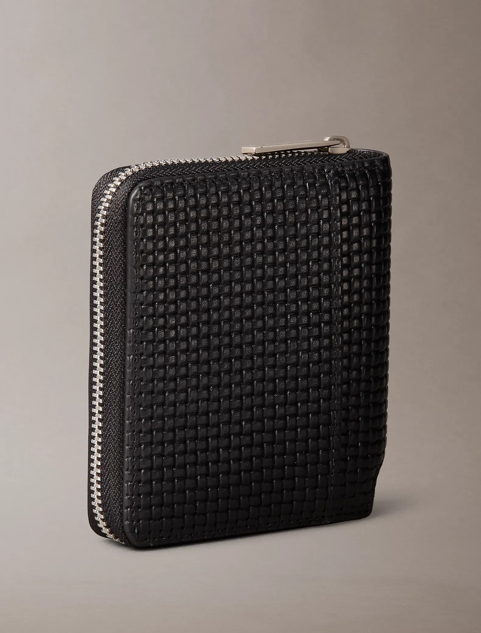 Geweven billfold portemonnee met reliëf