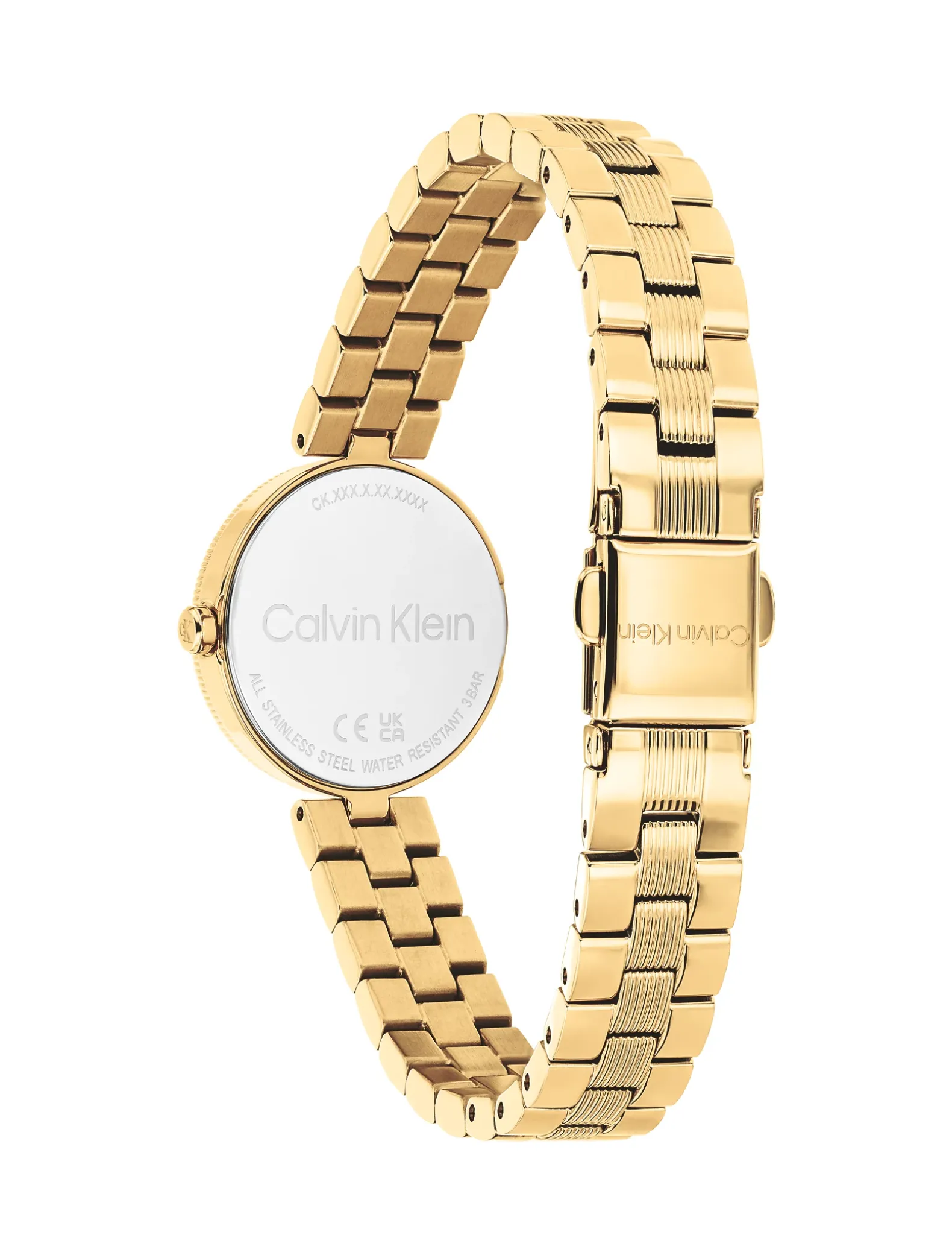 Gleam horloge van verguld staal