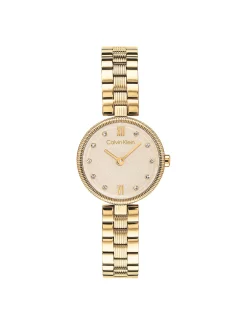 Gleam horloge van verguld staal