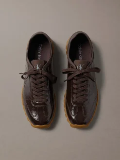 Glimmende organza hardloopschoenen