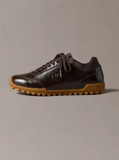 Glimmende organza hardloopschoenen