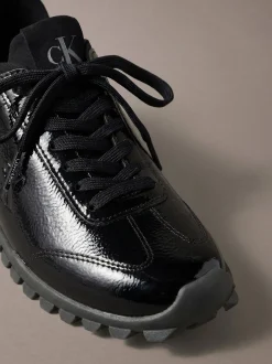 Glimmende organza hardloopschoenen