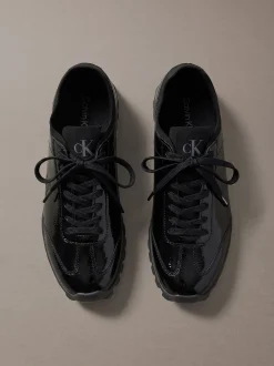 Glimmende organza hardloopschoenen