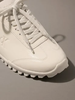Glimmende organza hardloopschoenen
