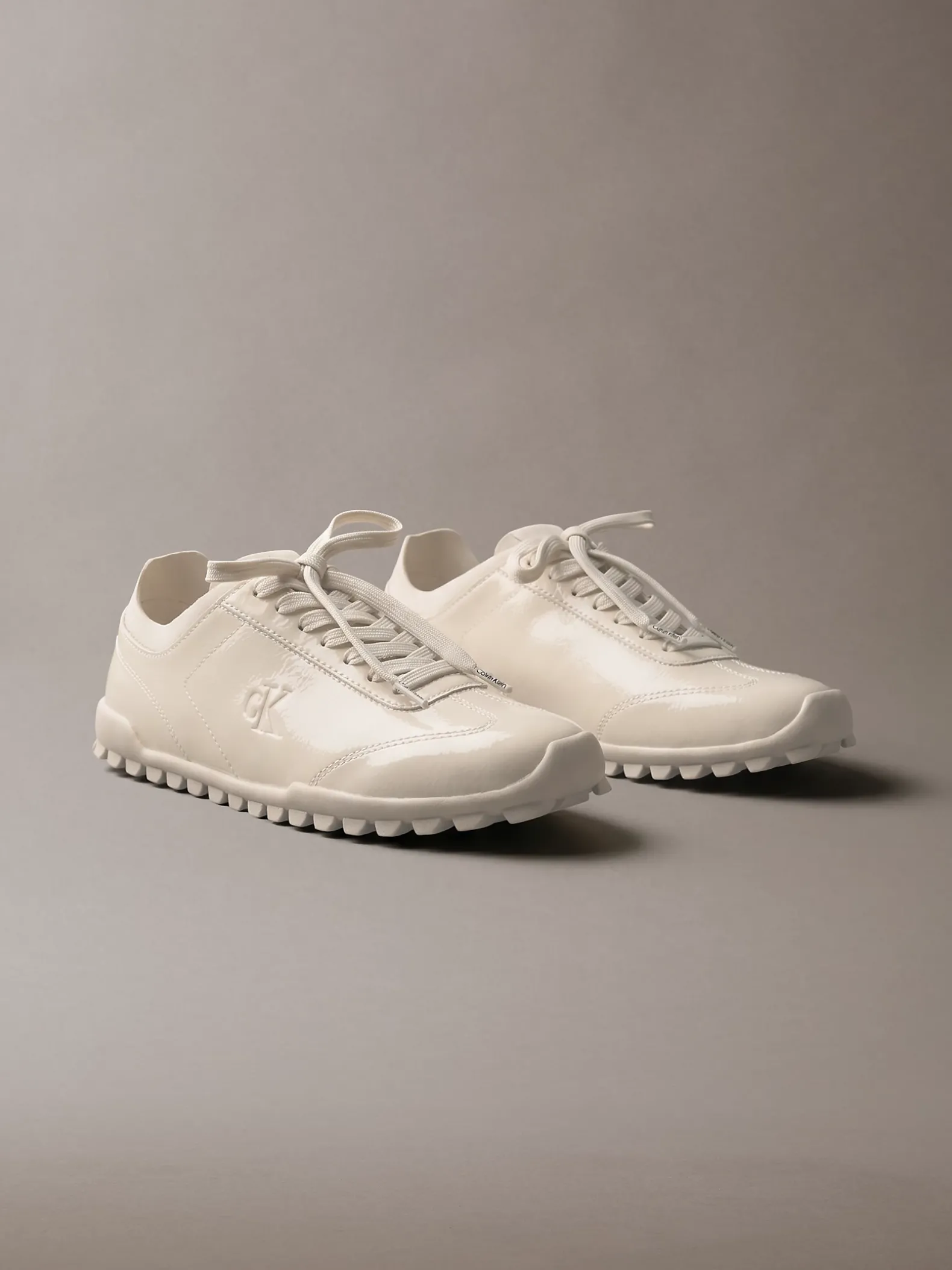 Glimmende organza hardloopschoenen