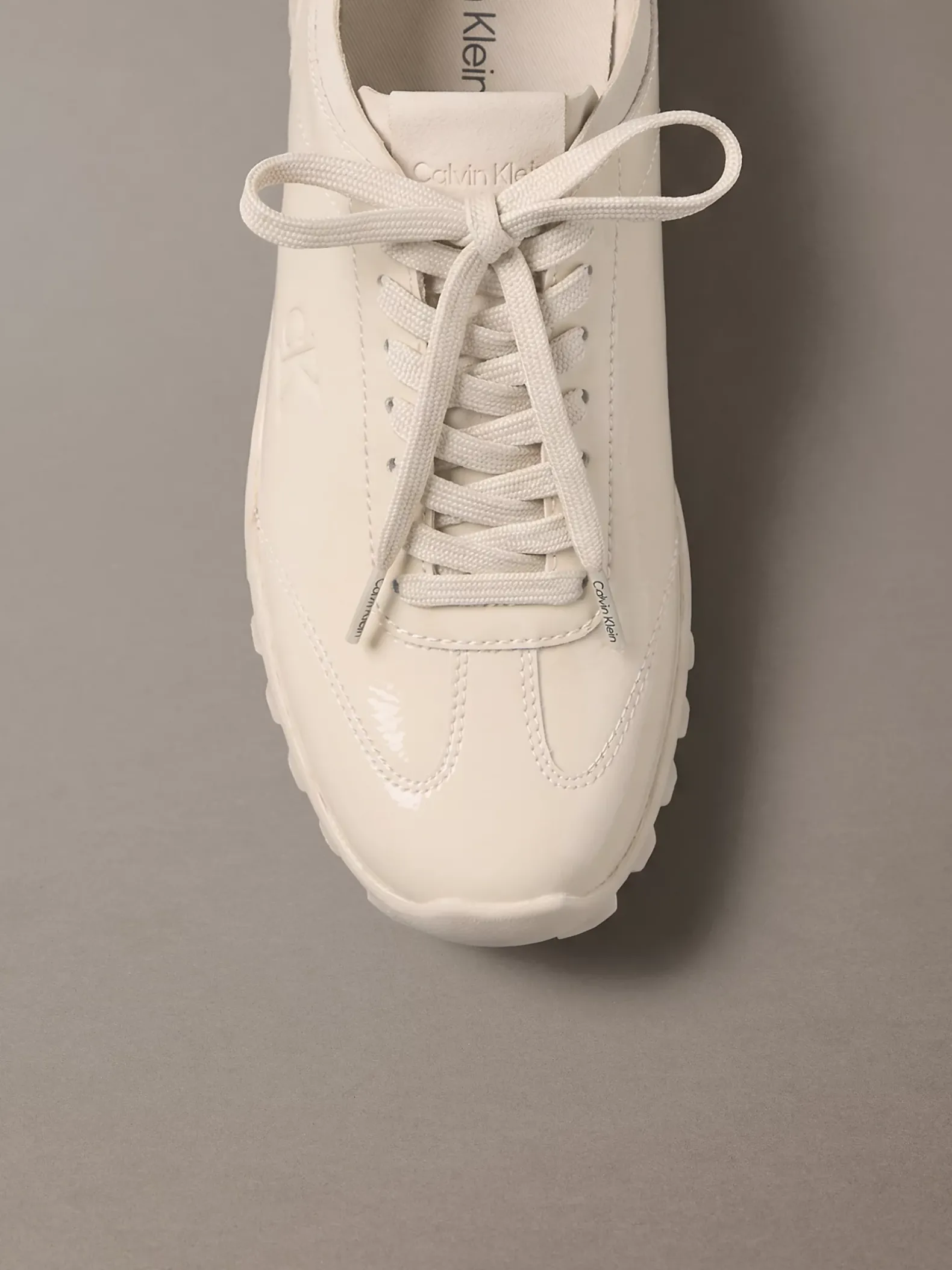 Glimmende organza hardloopschoenen