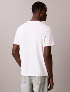 Grafisch CK NY T-shirt met ronde hals