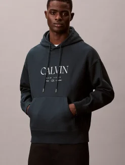 Grafische premium fleece Calvin hoodie
