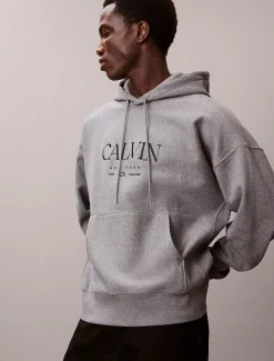 Grafische premium fleece Calvin hoodie