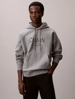 Grafische premium fleece Calvin hoodie