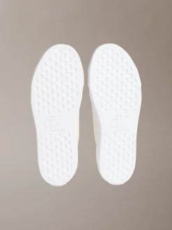 Graz - Canvas plateau sneakers met logo