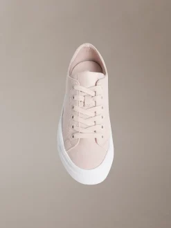 Graz - Canvas plateau sneakers met logo