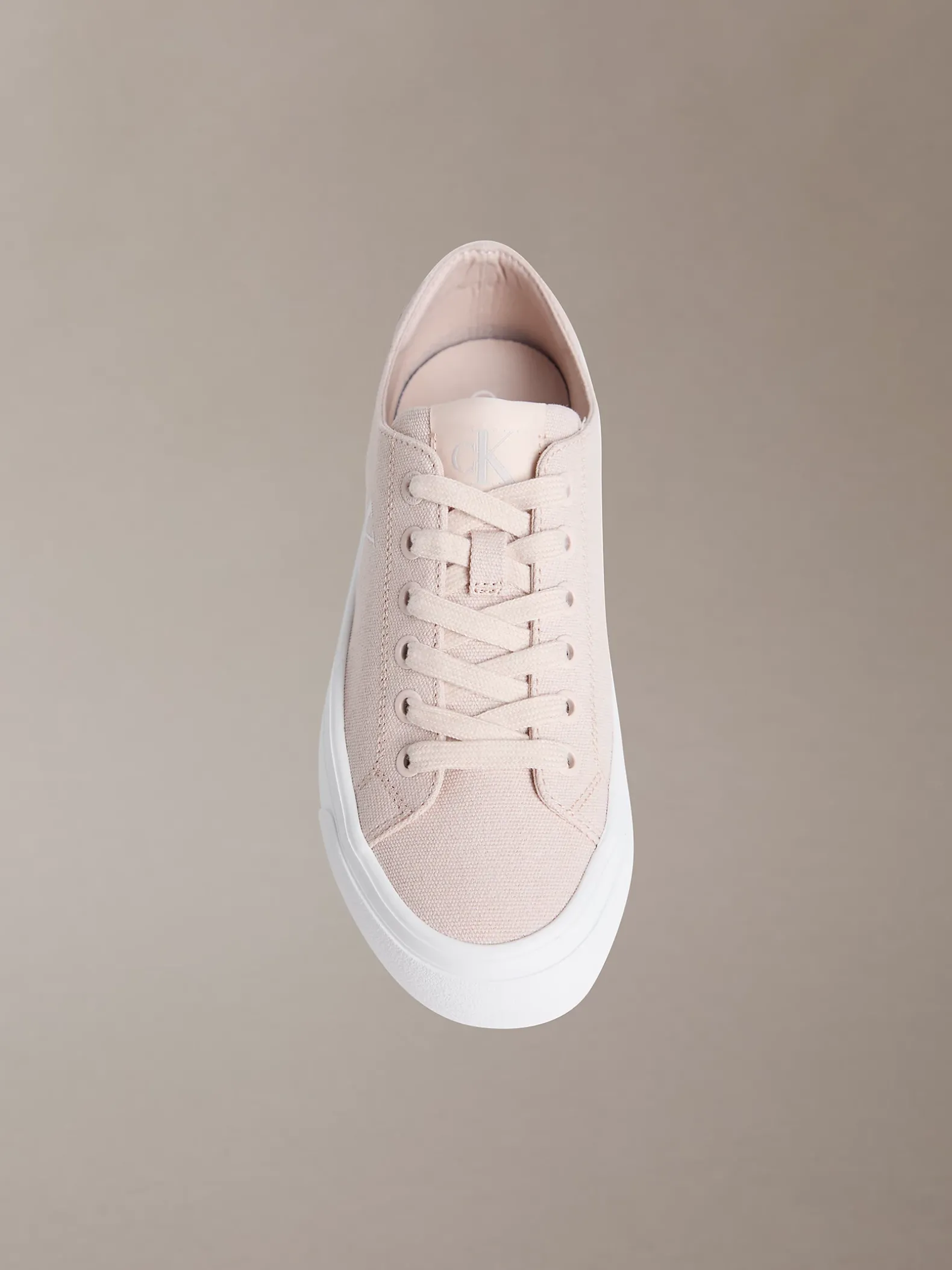 Graz - Canvas plateau sneakers met logo