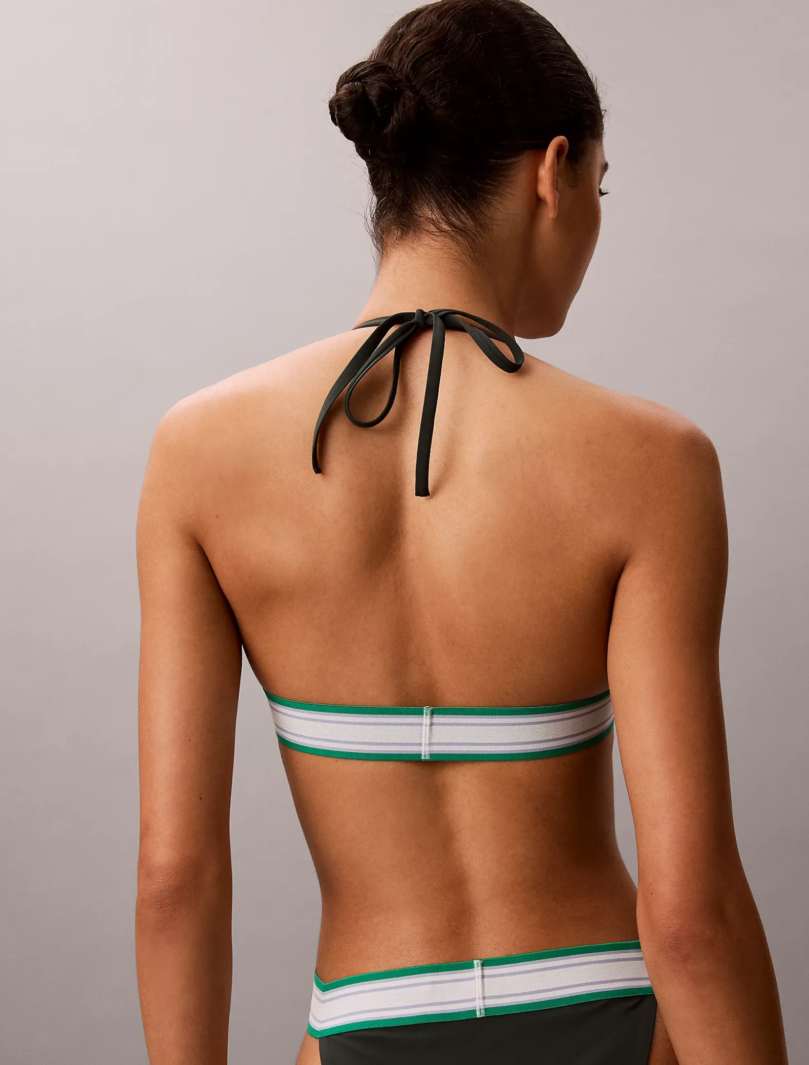 Halter triangel bikinitop - CK Icon