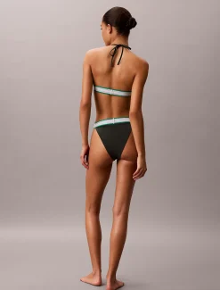 Halter triangel bikinitop - CK Icon