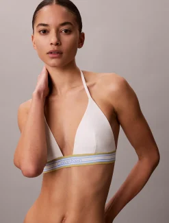 Halter triangel bikinitop - CK Icon