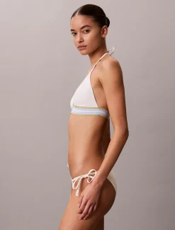Halter triangel bikinitop - CK Icon