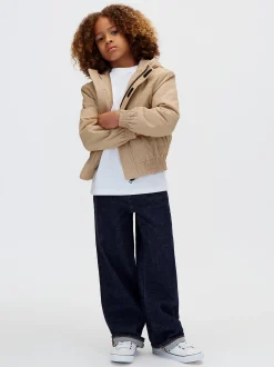 Harrington jack met capuchon voor kinderen