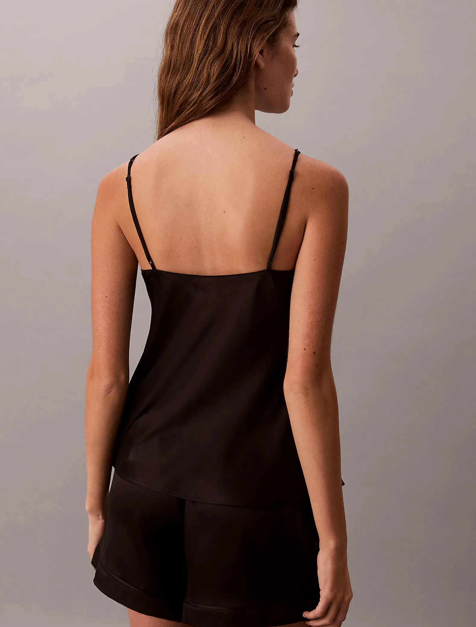 Hemdje pyjama top - Minimalist Satin