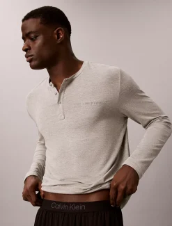 Henley-pyjamatop - Ultra Soft Modal