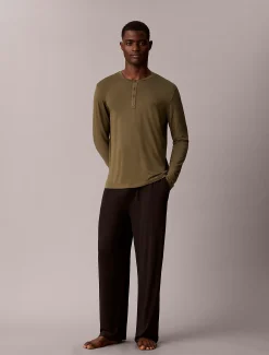 Henley-pyjamatop - Ultra Soft Modal