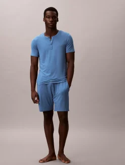 Henley Pyjama T-Shirt - Ultra Soft Modal