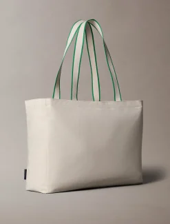 Heritage crest logo tote bag