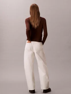 High Rise Barrel Jeans